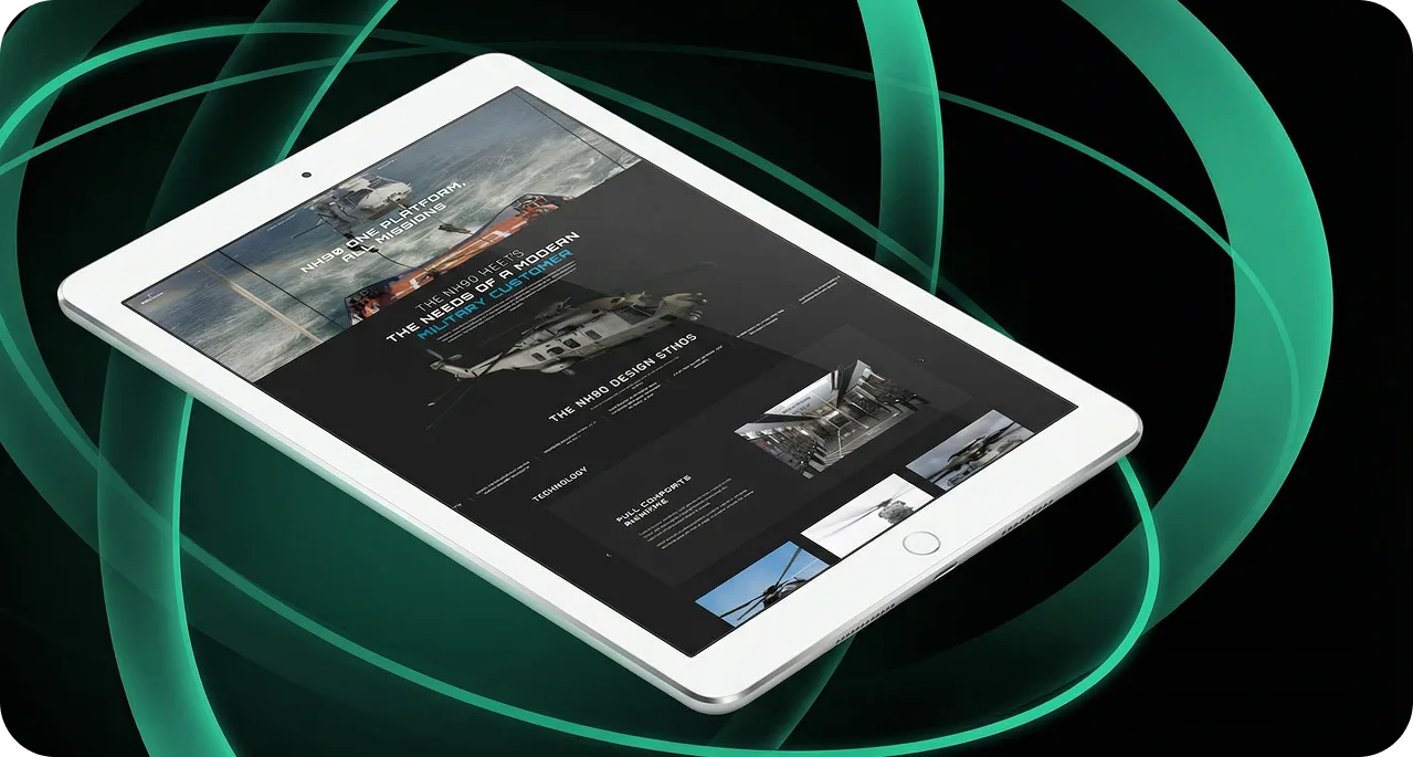 Sito web istituzionale con esperienza utente premium