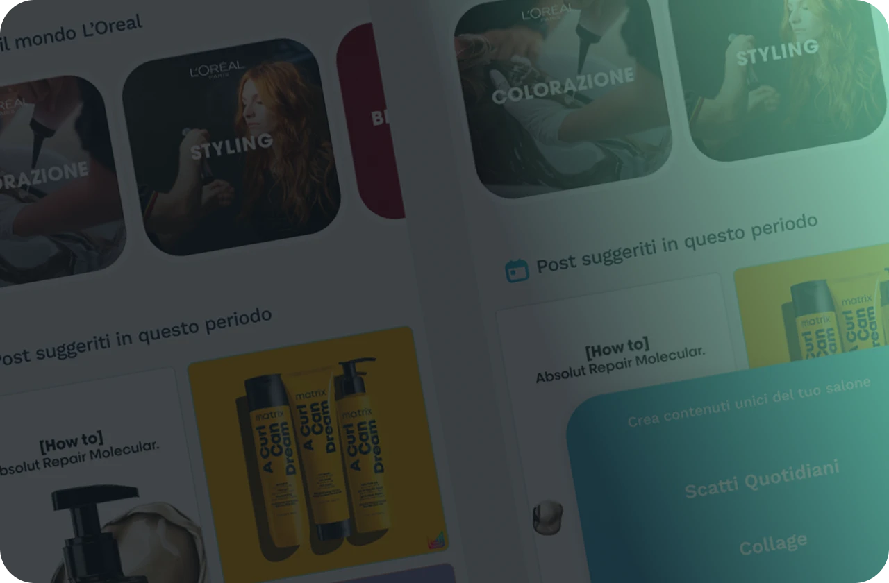 Salogram - Social Content Distribution per Beauty Brand