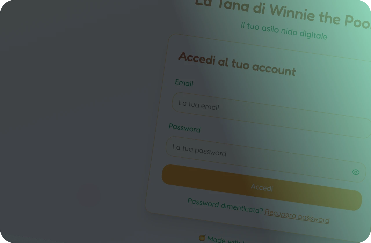 App per asilo - La Tana di Winnie