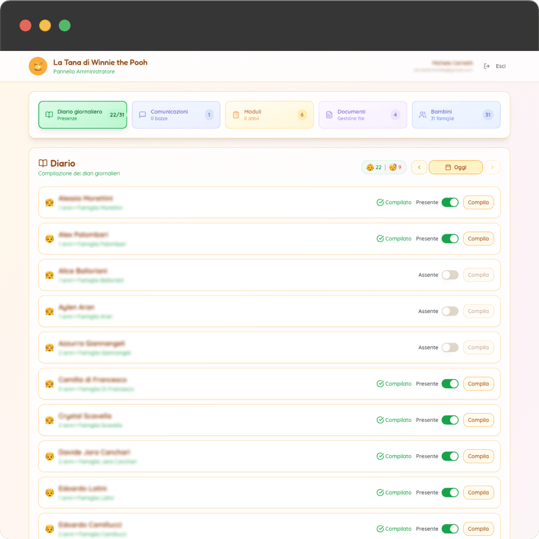 Una piattaforma digitale per semplificare la gestione degli asili nido