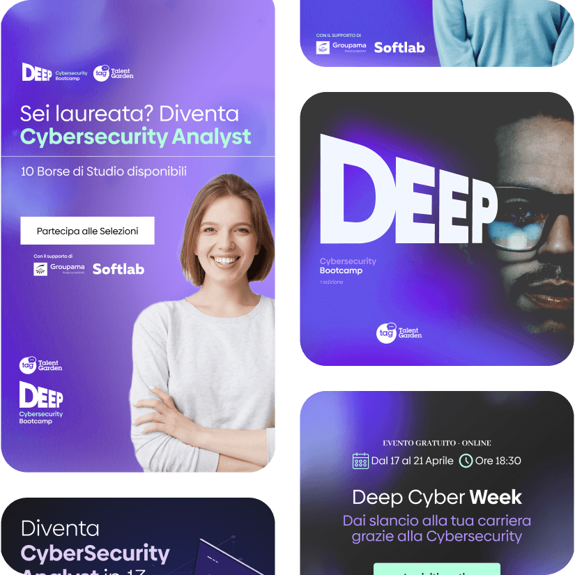 Lead Generation per il lancio del nuovo corso in Cybersecurity